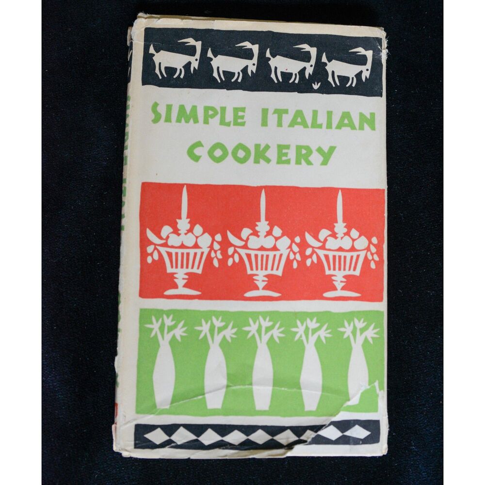 1959 Simple Italian Cookery Peter Pauper Press Edna Beilenson Cookbook Classic I